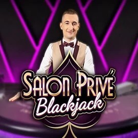Blackjack Salon Privé slot icon by Ezugi, available at iDEAL Casino