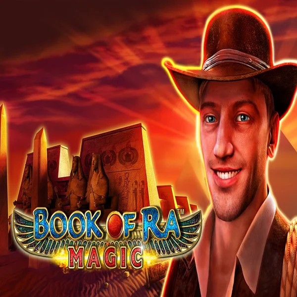 Book of Ra Magic game by Greentube – logo hosted on iDEAL Casino