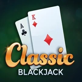 Classic Blackjack logo by Red Tiger Gaming at iDEAL Casino