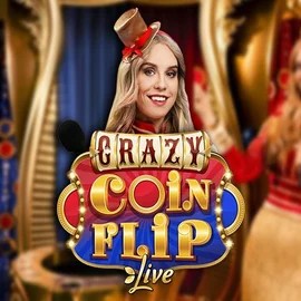 Crazy Coin Flip casino game by Evolution – featured logo at iDEAL Casino