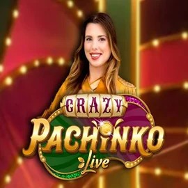 Crazy Pachinko slot icon by Evolution, available at iDEAL Casino