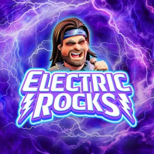Electric Rocks slot visual from Inspired Gaming available on idealcasino.ch