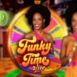 Funky Time slot visual from Evolution available on idealcasino.ch