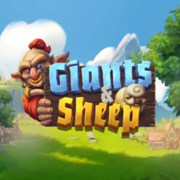 Giants and Sheep online game logo by Relax Gaming on idealcasino.ch