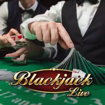 Live Blackjack game by Evolution – logo hosted on iDEAL Casino