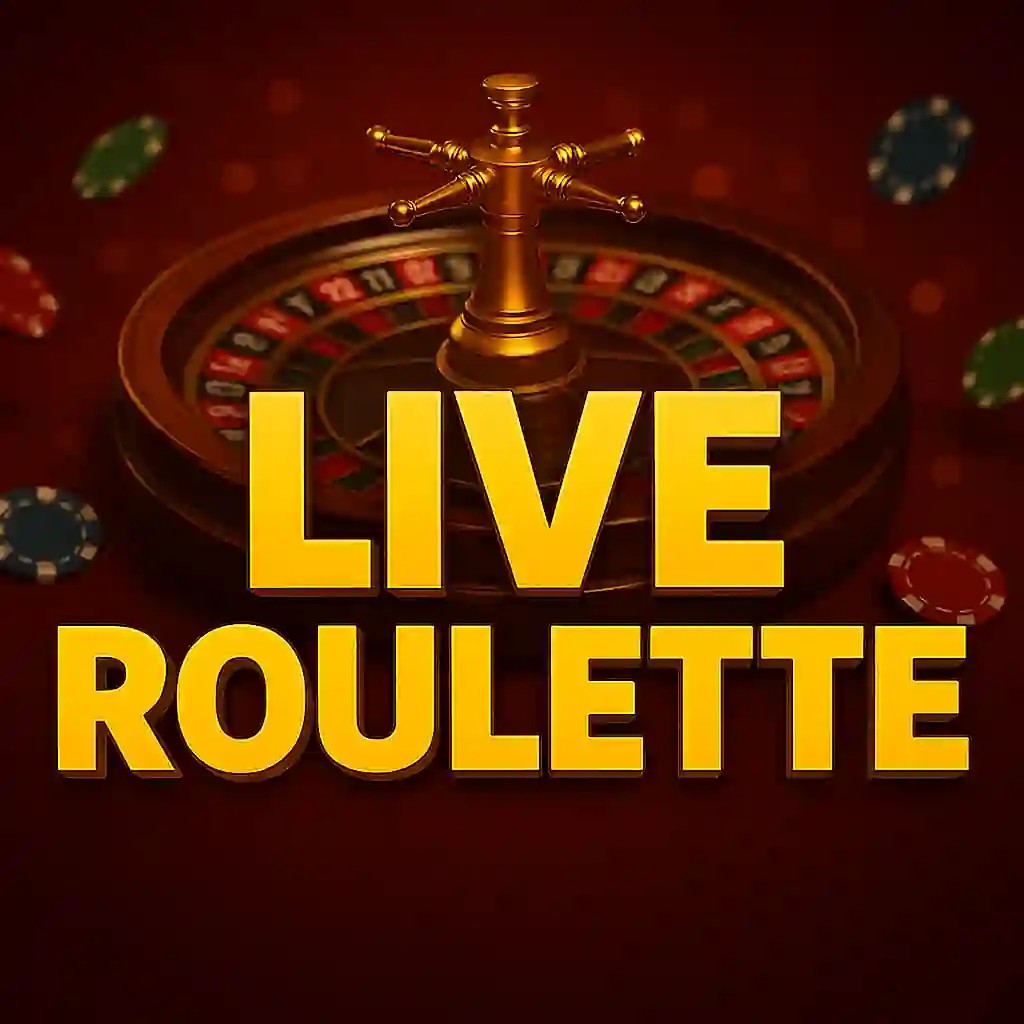 Official Live Casino logo: Live Roulette by Evolution at iDEAL Casino