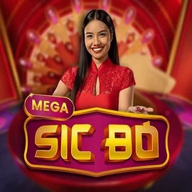 Official Live Casino logo: Mega Sic Bo by Pragmatic Play at iDEAL Casino