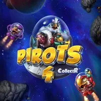 Pirots 4 logo – Slots by ELK Studios at iDEAL Casino