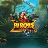 Pirots X online game logo by ELK Studios on idealcasino.ch