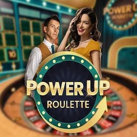PowerUP Roulette slot logo by Pragmatic Play at iDEAL Casino