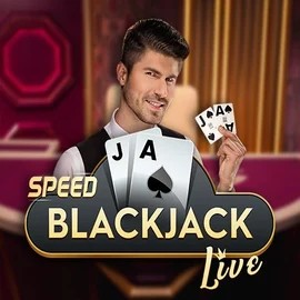 Official Live Casino logo: Speed Blackjack by Pragmatic Play at iDEAL Casino