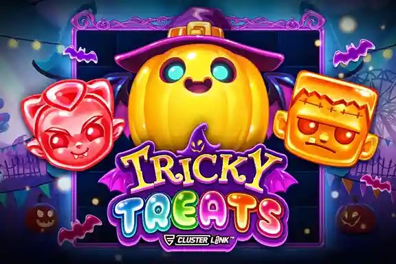 Slots logo of Tricky Treats from Push Gaming at iDEAL Casino