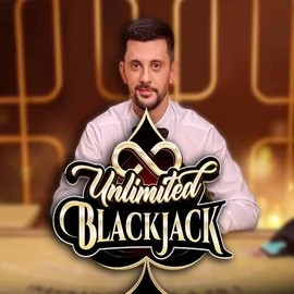 Unlimited Blackjack logo – Live Casino by Ezugi at iDEAL Casino
